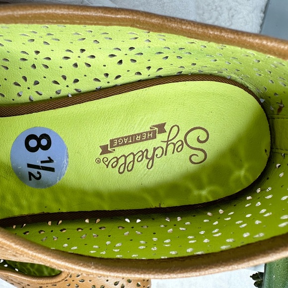 Seychelles Heritage Women Cut Out Leather Lace Up Flats Shoes 8.5 - Picture 8 of 10